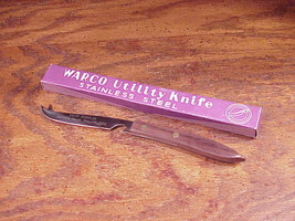 Vintage Warco Utility Advertising Gas Station Giveaway Knife, made in Ja... - $9.95