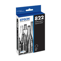EPSON PRINTERS AND INK T822120-S T822 STANDARD INK BLACK INK - £54.48 GBP