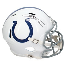 Jonathan Taylor Autographed Indianapolis Colts Full Size Speed Helmet Fa... - £307.92 GBP