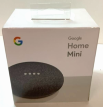 Google Home Mini 1st Generation Speaker in Charcoal w/ Google Assistant Sealed - £27.55 GBP