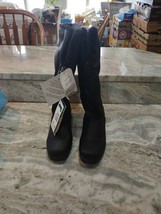 Totes Size 7w Black Snow Boots-Brand New-SHIPS N 24 HOURS - $79.08