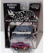 2002 Hot Wheels Hall Of Fame Greatest Rides &#39;57 Chevy - £11.01 GBP