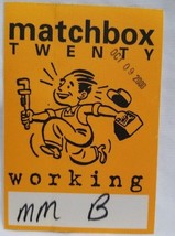 MATCHBOX TWENTY ROB THOMAS - VINTAGE ORIGINAL CONCERT TOUR CLOTH BACKSTA... - $13.82 CAD