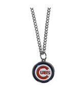 Siskiyou Sports MLB Chicago Cubs Women&#39;s Chain Necklace with Small Penda... - $292.85 MXN