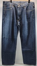 L) Men&#39;s Levi&#39;s 505 Jeans 40x32 Regular Fit Straight Leg Denim Jeans - £15.51 GBP