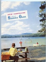 1957 New Hampshire Summer Guide Booklet Boating Fishing Foliage History  - $27.72