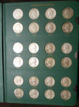 1932 D&amp;S 1998 COMPLETE SET with PROOFS WASHINGTON 90% SILVER QUARTERS CO... - $1,189.00