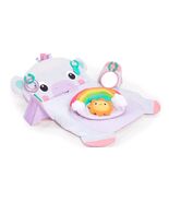 Bright Starts Tummy Time Prop and Play Mat Unicorn Mat With Mirror And R... - $36.25