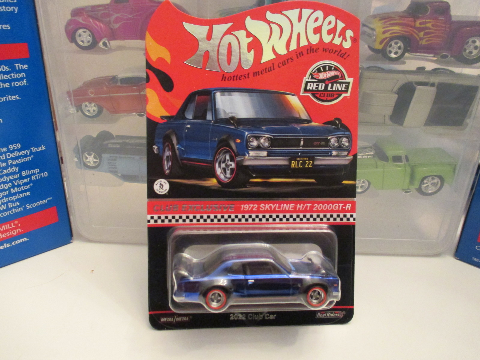 RLC ’72 Nissan Skyline H/T 2000GT-R 2022 Club Car, Hot Wheels, In Hand - $60.00