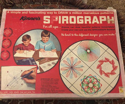 1967 Kenner Spirograph No. 401 Incomplete w/ paper board instruction etc - $13.86