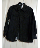 Osh Kosh B&#39;gosh Shirt light weight Jacket Boys with Buttons and cuffs - $130.76 MXN