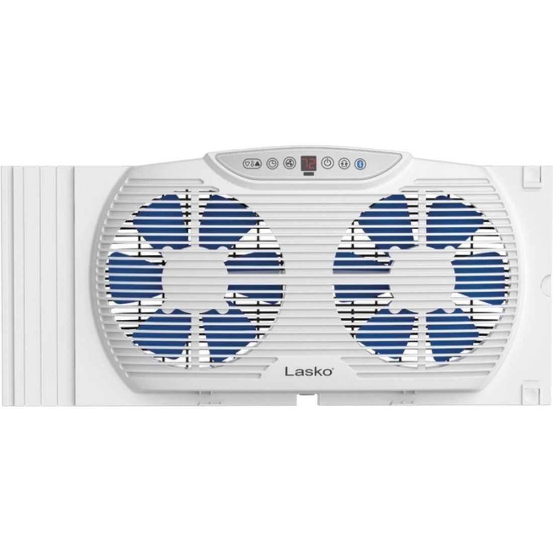 Lasko W09560 Bluetooth Twin 9" Window Fan Whole House Ventilation White - $131.99