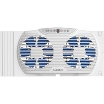 Lasko W09560 Bluetooth Twin 9&quot; Window Fan Whole House Ventilation White - £103.19 GBP