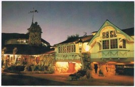 Postcard Night Madonna Inn San Luis Obispo California - $3.95