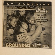 Grounded For Life Tv Series Print Ad Vintage Donal Logue TPA3 - £4.63 GBP