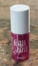 Benefit Lolli Tint Candy-Orchid Tinted Lip &amp; Cheek Stain 4mL 0.13oz Rare... - $52.67
