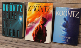 D EAN Koontz Lot Of 3 Hardcover With Dust Jacket Horror Thriller Suspense Books - £12.51 GBP