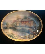 THOMAS KINKADE LAMPLIGHT VILLAGE PLATE LAMPLIGHT INN 1994 - £22.04 GBP