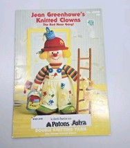 Jean Greenhowe&#39;s The Red Nose Gang Clown Knitting Pattern Book - $14.49