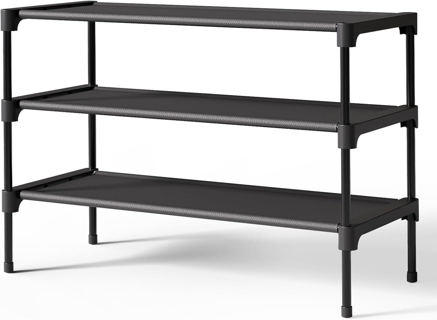 Kitsure Shoe Rack - Premium Non-Woven Shoe Rack Shelf, Shoe Organizer Fo... - $38.99