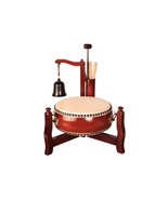 Taiwanese drum Flat drum 24cm triangular bracket percussion instrument - $7,145.63 MXN