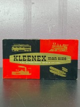 Kleenex Tissues Man Size 67 Sheets New Sealed 1967 SEALED NOS Vintage 1960s - £11.10 GBP