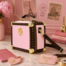 Officially Licensed Loungefly Wicked Glinda's Luggage Trunk Crossbody Bag - $79.99