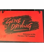 Porsche Laminated Showroom &quot; Gone Driving &quot; 12&quot;x 9&quot;  718 T models - $135.32 CAD
