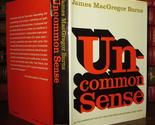 Uncommon sense Burns, James MacGregor - $2.93