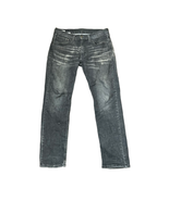 Levi&#39;s 511 Jeans Size 32X30 Black Paint Stains Tapered Straight Denim St... - $16.29