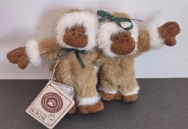 Boyds Bears Mini Monkey See Monkey Doo 3.5&quot; Plush Monkey&#39;s #568009  Noah Ark - £12.80 GBP