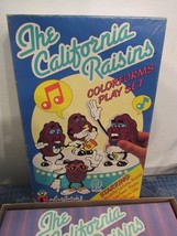 Vtg 1987 California Raisins Colorforms 718 Cartoon Play Set  - $14.86