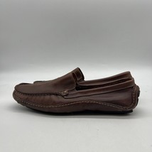 Clarks 87706 Mens Brown Slip On Round Toe Leather Loafer Shoes Size US 9.5M - $29.69
