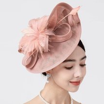 Elegant Feather Flower Fascinator for Weddings and Events - $6.86+