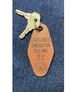 2 Keys on Chain from Larganes Sheraton Iceland #22  Authentic Very Good ... - £11.67 GBP