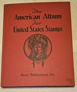 1939 Scott American Album For US Stamps w/hinged stamps see photos - £38.69 GBP