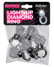 Light Up Diamond Ring - Pack of 5 - $29.99