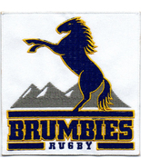 Brumbies Australia Rugby Badge Iron On Embroidered Patch - $181.79 MXN+