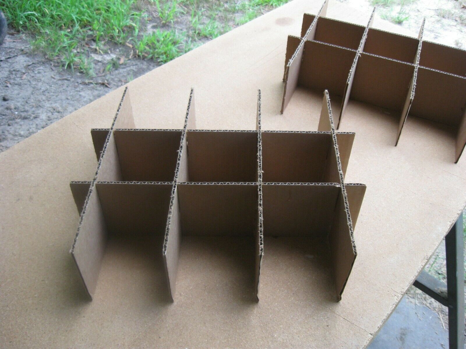 Cardboard Dividers 5 Sets 14 3/8&quot; X 12 5/16&quot; X 4&quot; High 9 ceil 4 inch - $5.32