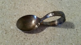 Vintage International Silverplate Rogers Bro Springtime Baby Spoon Curved Handle - $39.99