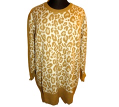 Torrid Plus Size 4X-26 Leopard Print Sweater - £31.69 GBP