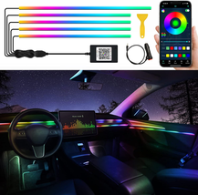Acrylic Interior Car LED Strip Light with Wireless APP, RGBIC Dreamcolor 5 in 1  - £90.25 GBP