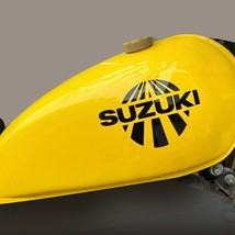Sticker Decal Suzuki Vintage Enduro Sunrise Side Cover Fuel Tank (Free shipping) - £27.46 GBP