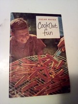 Oscar Mayer Cookout Fun Cookbook Recipes Grilling Barbecue Outdoors Vtg 1959 MCM - £10.56 GBP