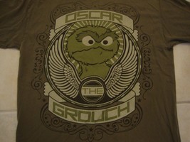 Sesame Street Oscar the grouch green t shirt size L - £15.06 GBP