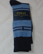 Men&#39;s Polo Ralph Lauren 2 pack Pair socks 10-13 dress casual 899677PK na... - £14.98 GBP