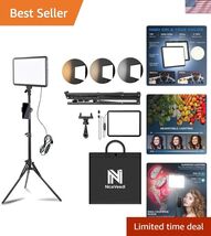 1-Pack LED Video Light Kit, Photography Lighting Kit, 2800-6500K Dimmabl... - $64.88