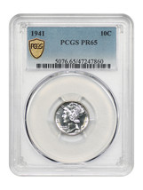 1941 10C Pcgs PR65 - £173.02 GBP