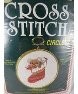 Vintage Designs for the Needle Counted Cross Stitch circlets Bear in Sto... - £15.56 GBP