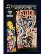AMERICA VS. THE JUSTICE SOCIETY #4 ~ DC Comics ~ 1985 - $2.79 CAD